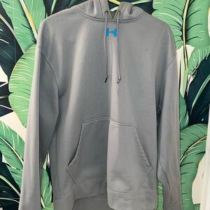 Under Armour grey fleece hoodie